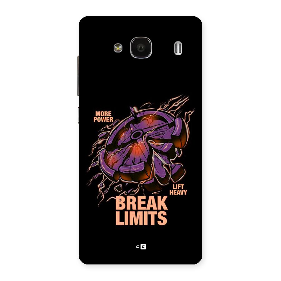 Break Limits Back Case for Redmi 2 Prime