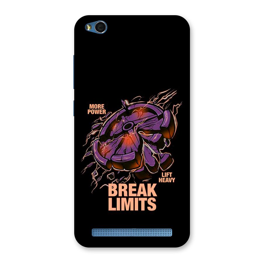 Break Limits Back Case for Redmi 5A