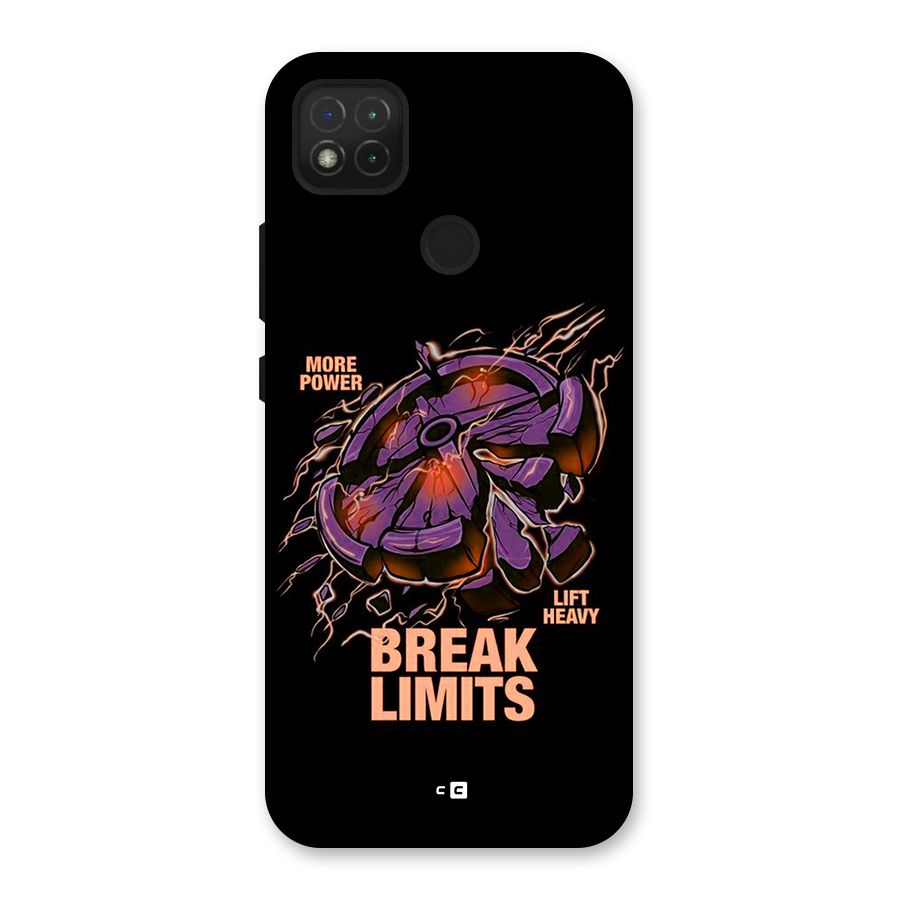 Break Limits Back Case for Redmi 9