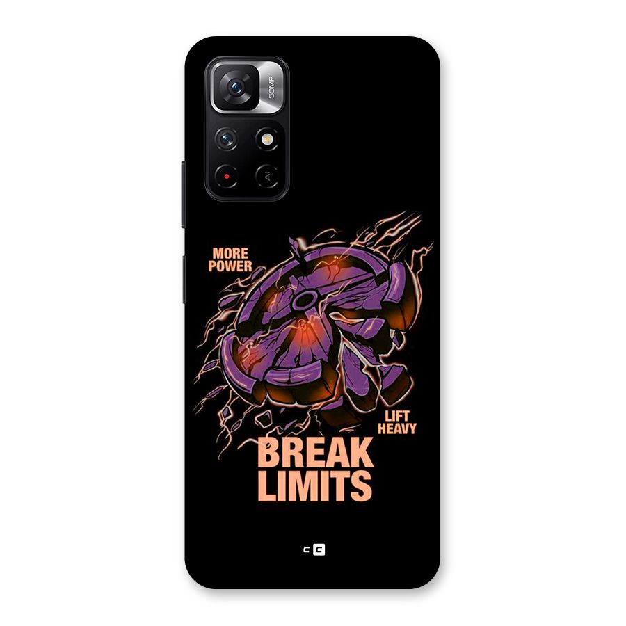 Break Limits Back Case for Redmi Note 11T 5G