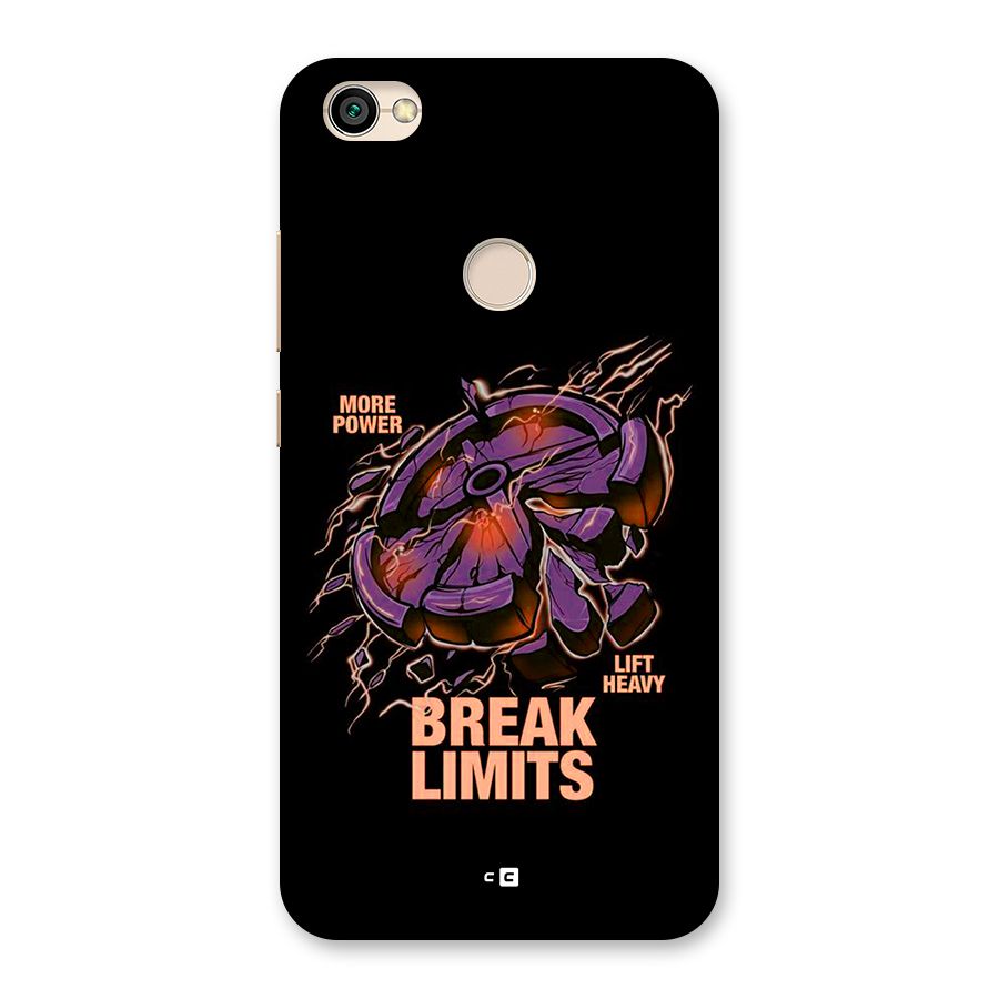 Break Limits Back Case for Redmi Y1 2017