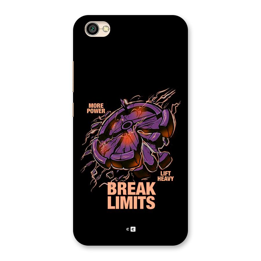 Break Limits Back Case for Redmi Y1 Lite