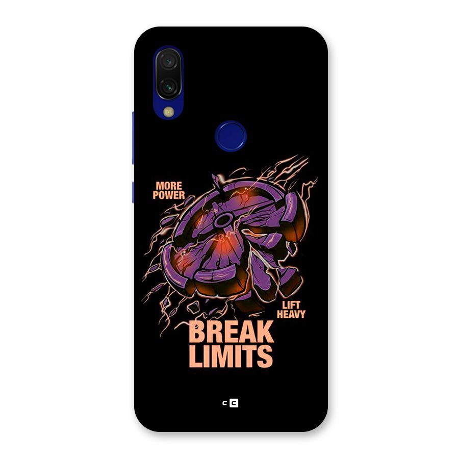 Break Limits Back Case for Redmi Y3
