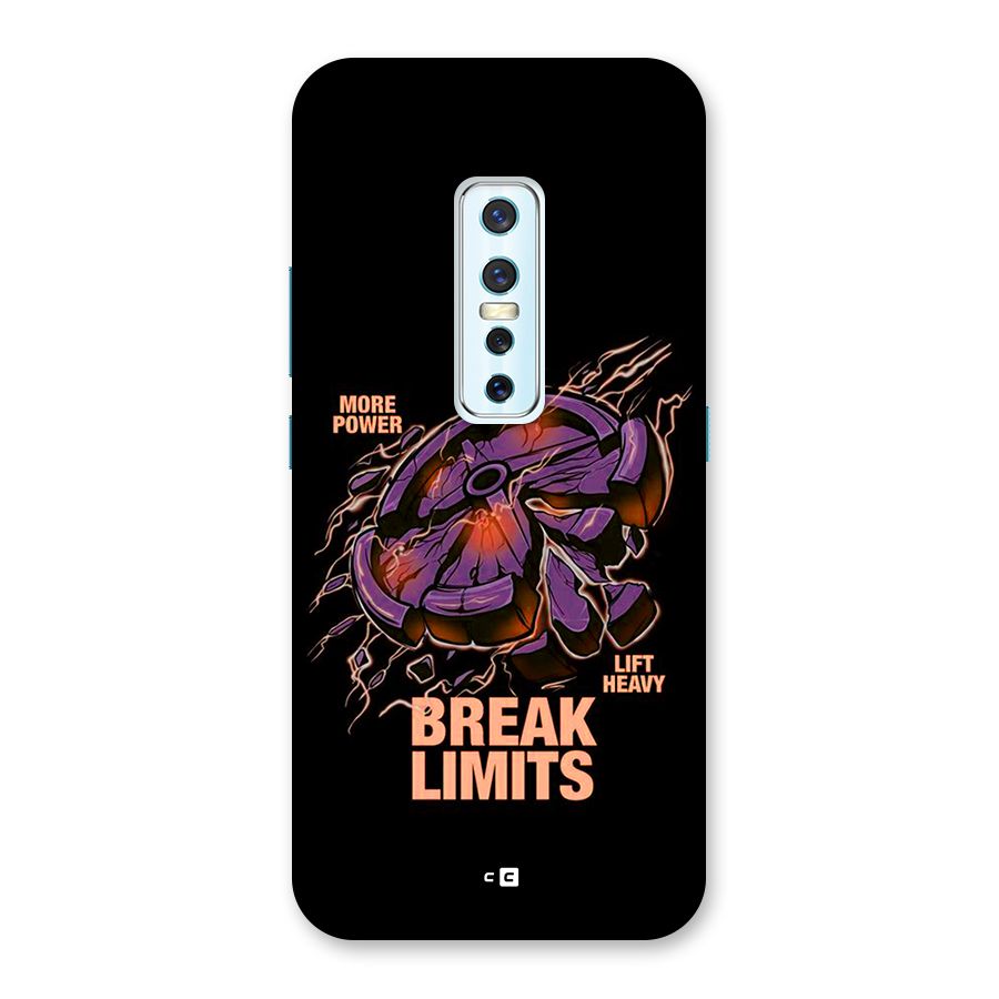 Break Limits Back Case for Vivo V17 Pro