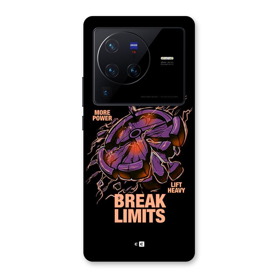 Break Limits Back Case for Vivo X80 Pro