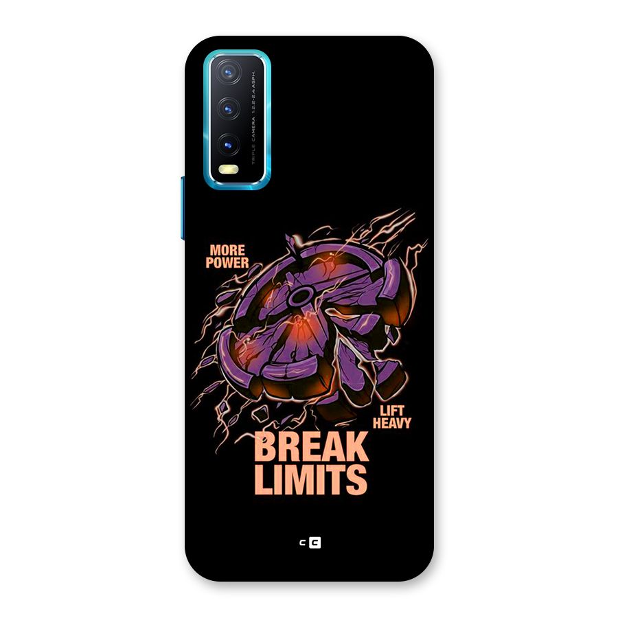 Break Limits Back Case for Vivo Y20A