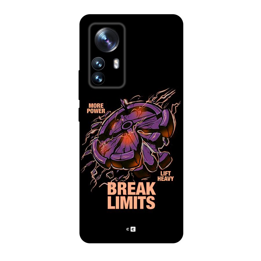 Break Limits Back Case for Xiaomi 12 Pro