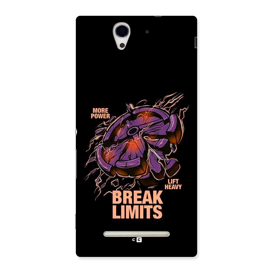 Break Limits Back Case for Xperia C3