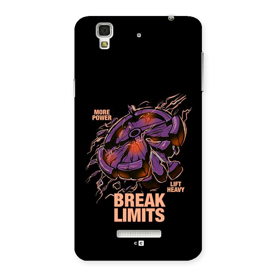 Break Limits Back Case for YU Yureka Plus