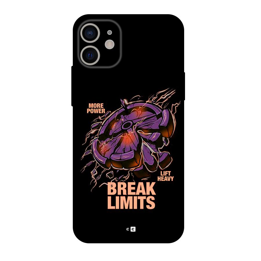 Break Limits Back Case for iPhone 11
