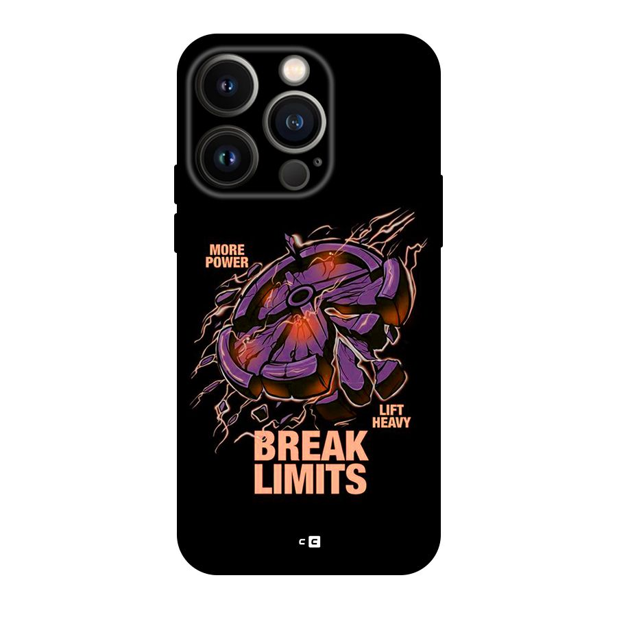 Break Limits Back Case for iPhone 14 Pro