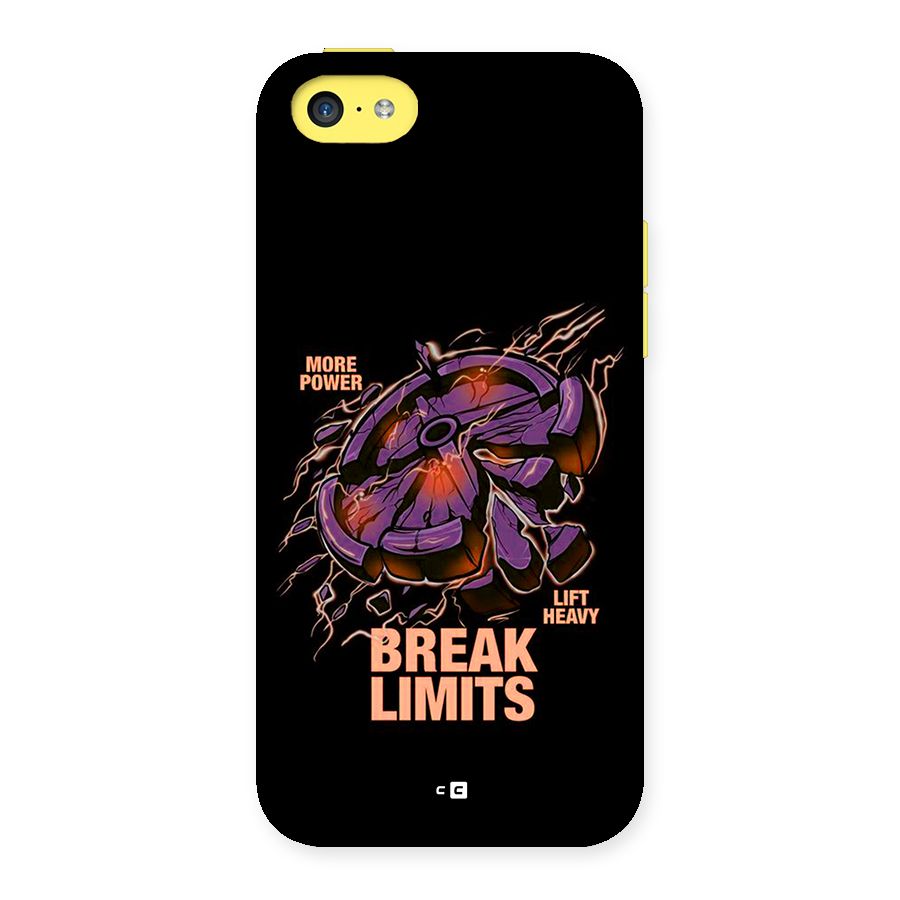 Break Limits Back Case for iPhone 5C