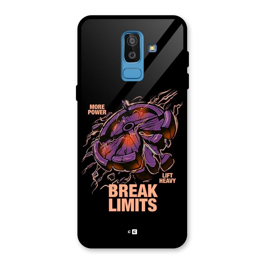 Break Limits Glass Back Case for Galaxy J8