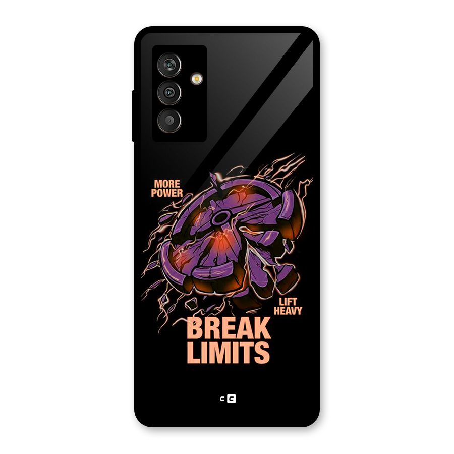 Break Limits Glass Back Case for Galaxy M13