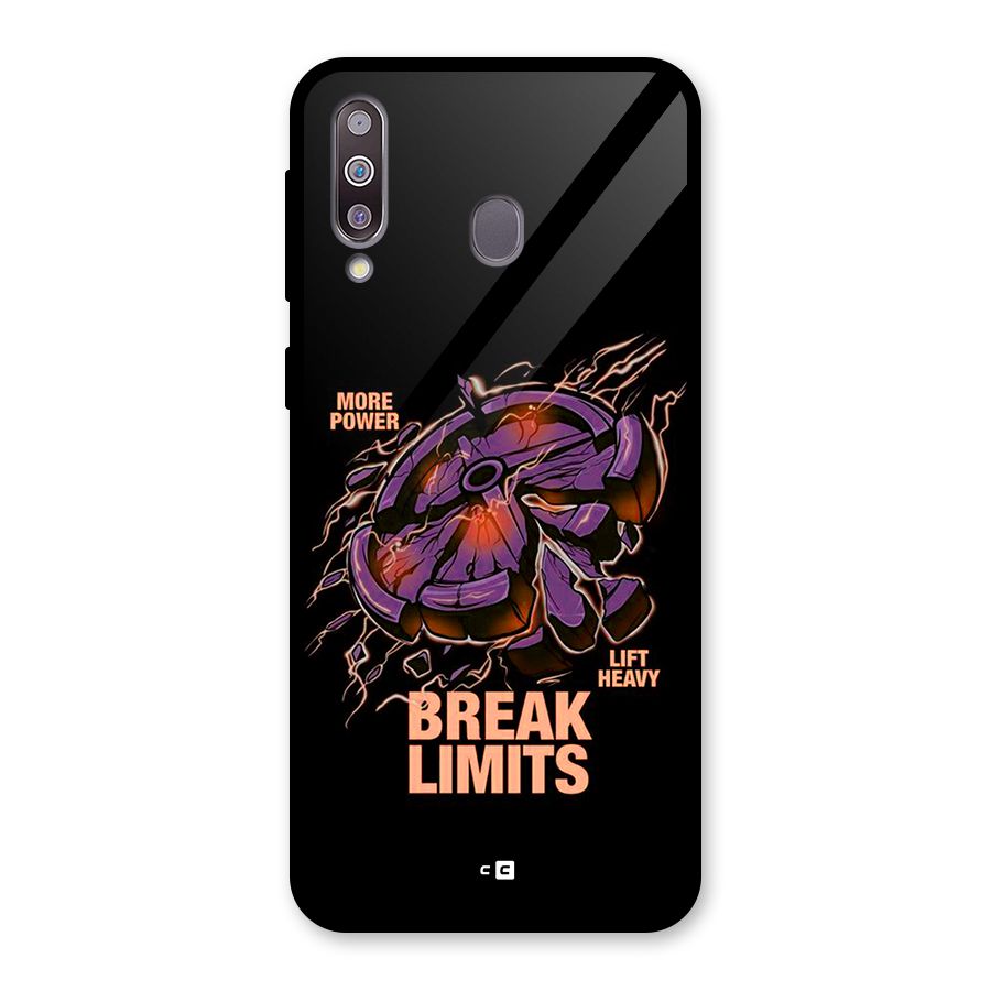 Break Limits Glass Back Case for Galaxy M30