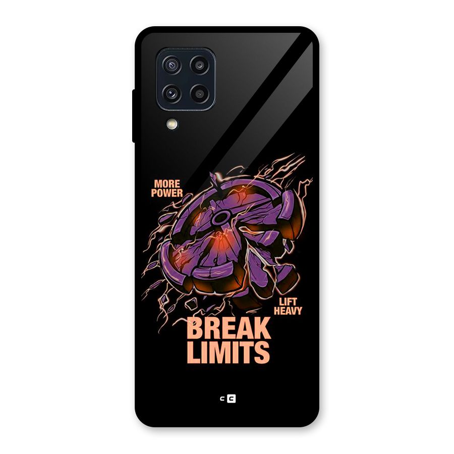 Break Limits Glass Back Case for Galaxy M32