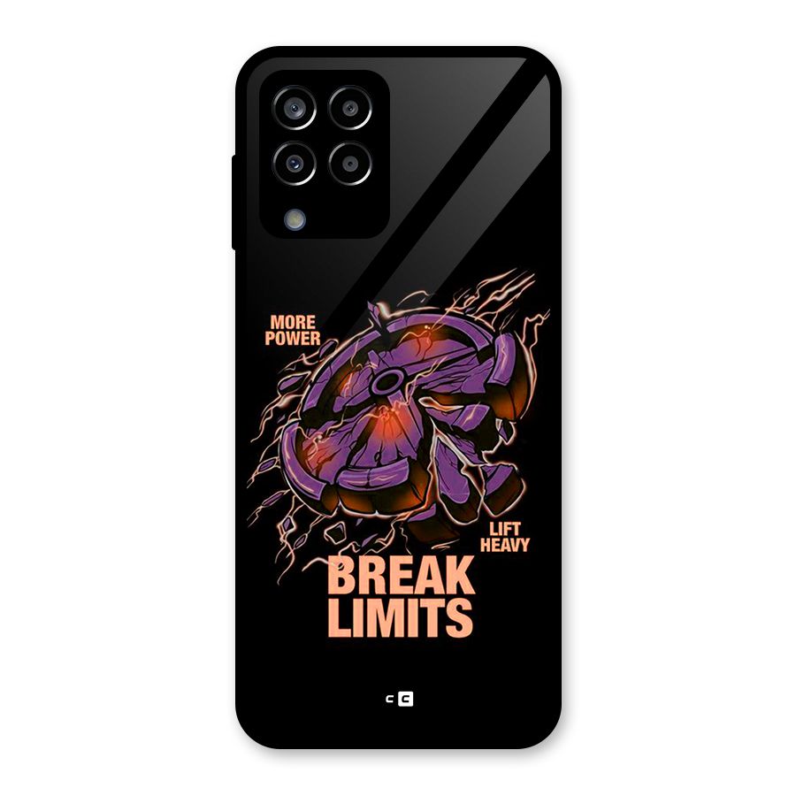 Break Limits Glass Back Case for Galaxy M33