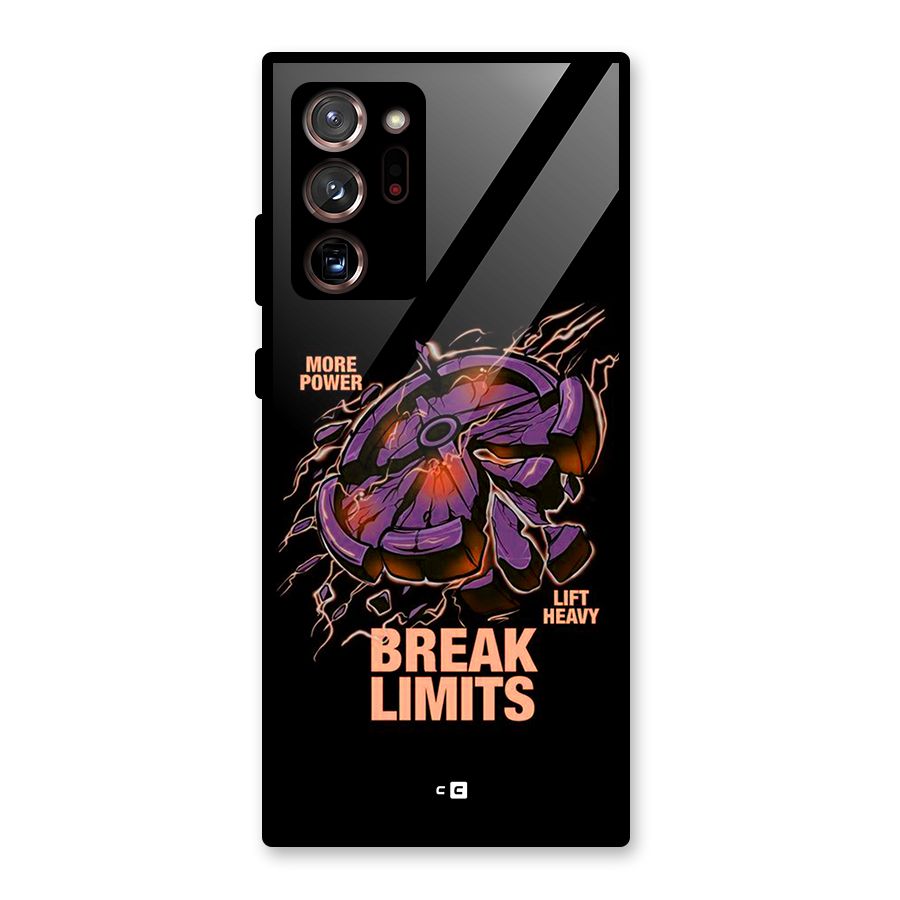 Break Limits Glass Back Case for Galaxy Note 20 Ultra 5G