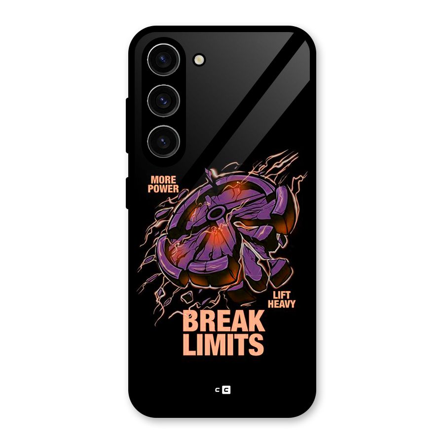 Break Limits Glass Back Case for Galaxy S23