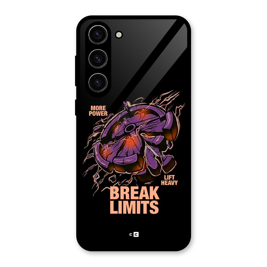 Break Limits Glass Back Case for Galaxy S23 Plus