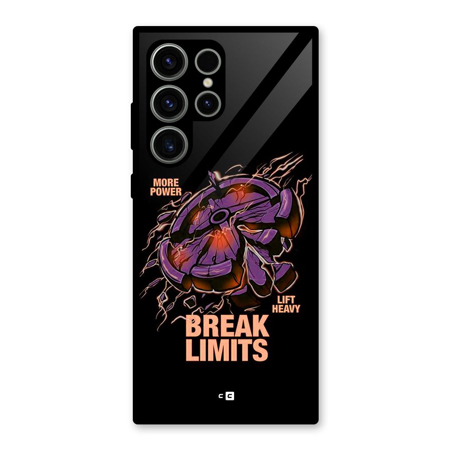 Break Limits Glass Back Case for Galaxy S23 Ultra