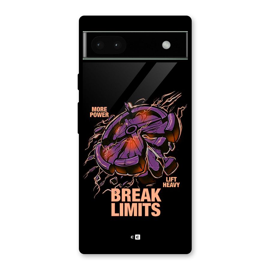 Break Limits Glass Back Case for Google Pixel 6a