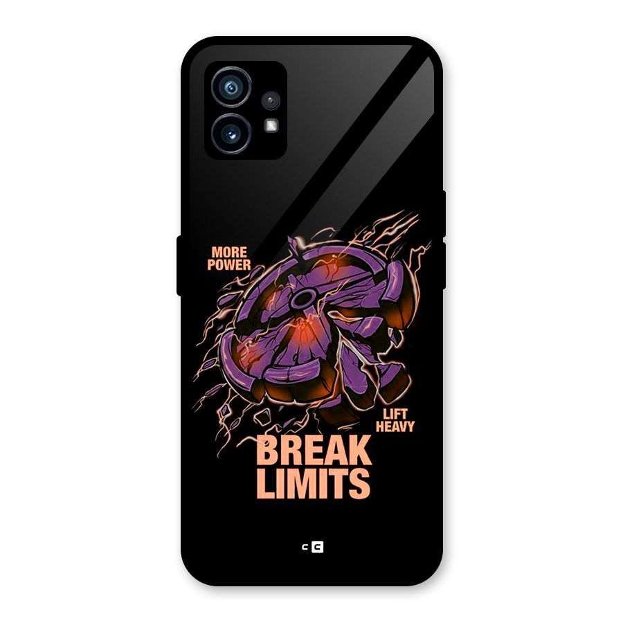 Break Limits Glass Back Case for Nothing Phone 1