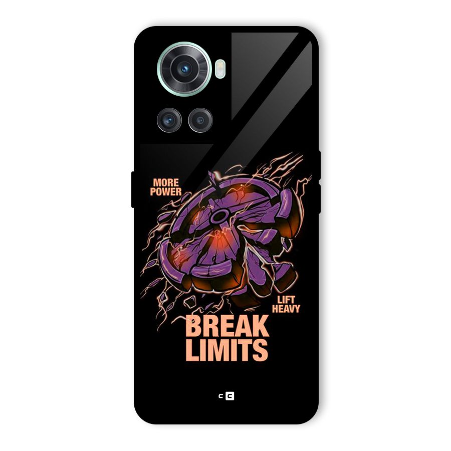 Break Limits Glass Back Case for OnePlus 10R