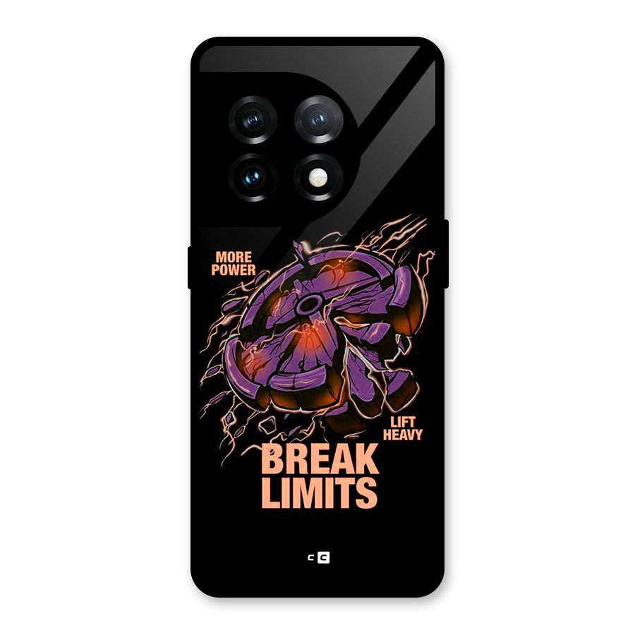 Break Limits Glass Back Case for OnePlus 11