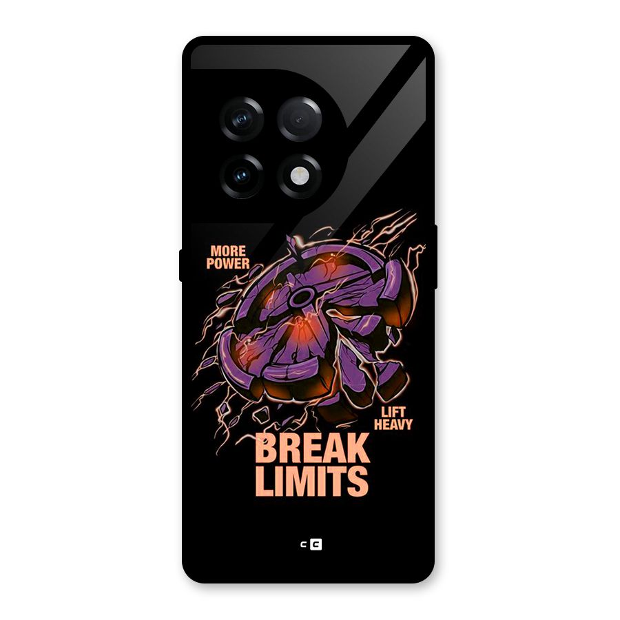 Break Limits Glass Back Case for OnePlus 11R