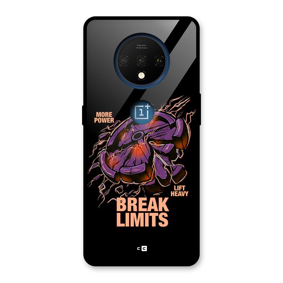 Break Limits Glass Back Case for OnePlus 7T