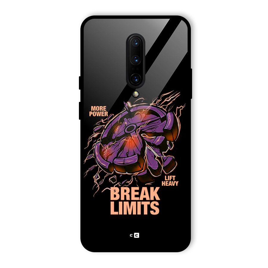 Break Limits Glass Back Case for OnePlus 7 Pro
