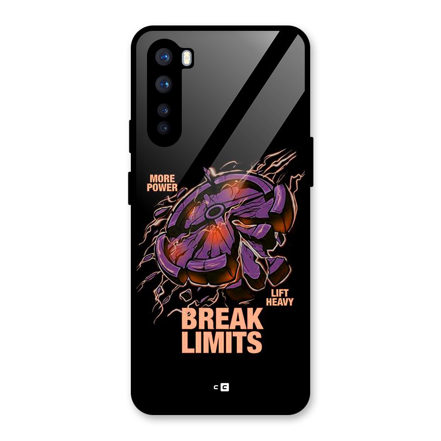 Break Limits Glass Back Case for OnePlus Nord