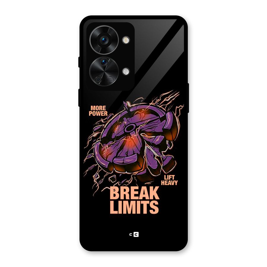 Break Limits Glass Back Case for OnePlus Nord 2T