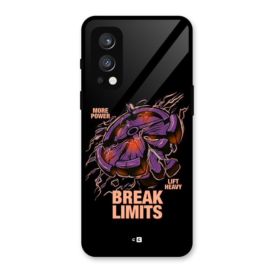 Break Limits Glass Back Case for OnePlus Nord 2 5G