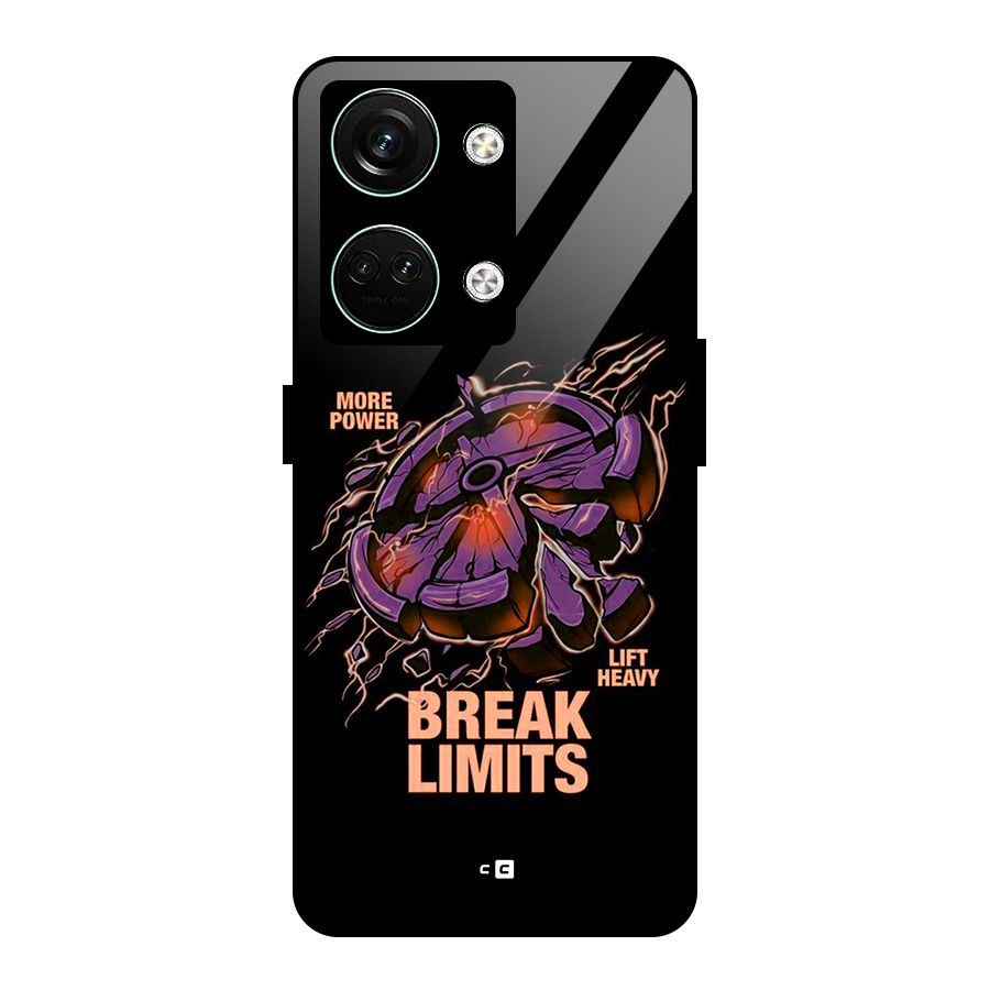 Break Limits Glass Back Case for Oneplus Nord 3