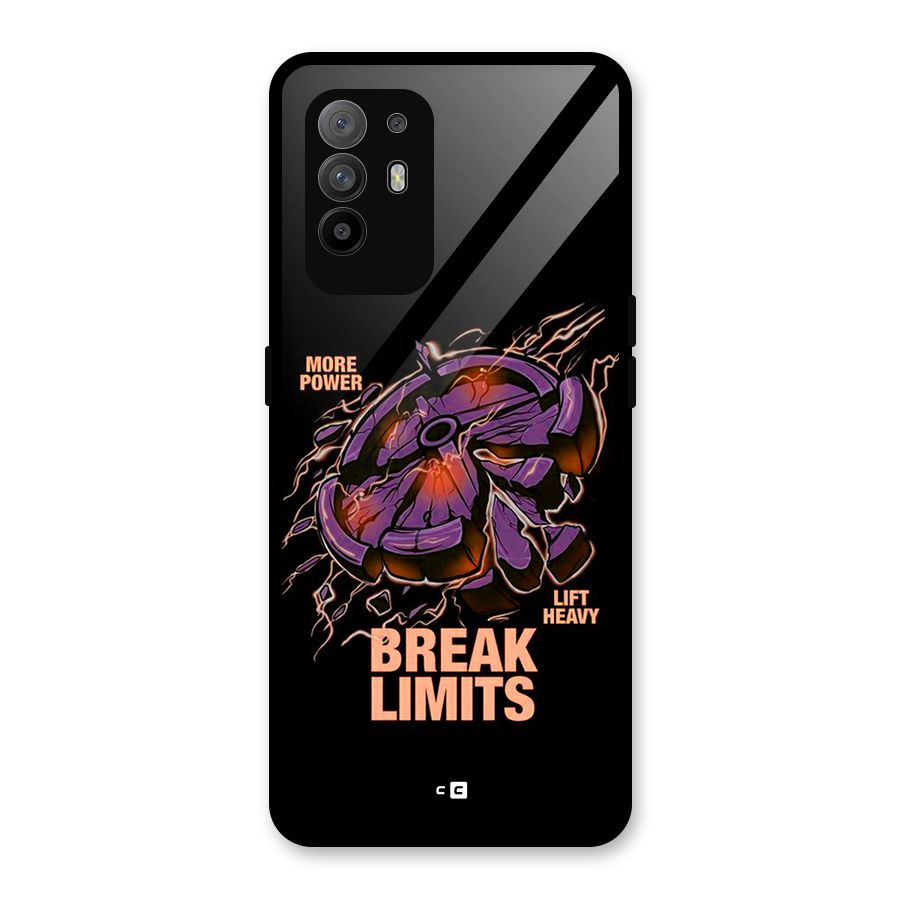 Break Limits Glass Back Case for Oppo F19 Pro Plus 5G