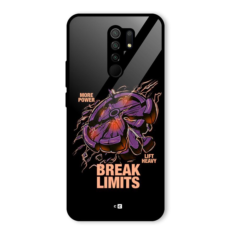 Break Limits Glass Back Case for Poco M2