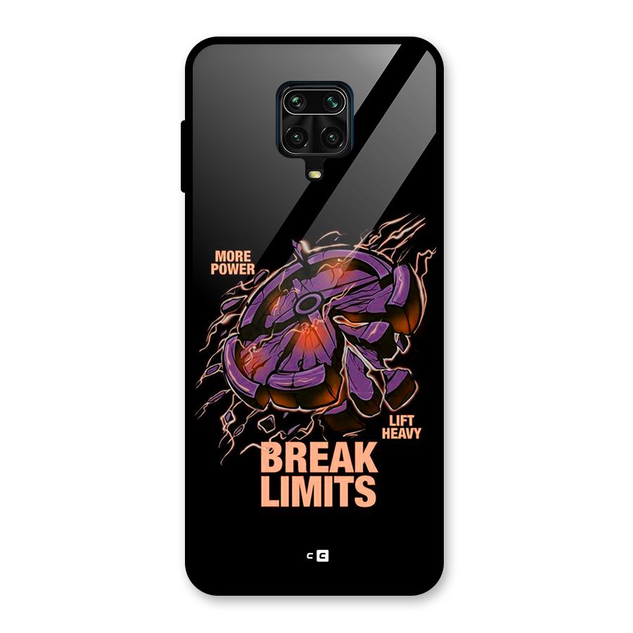 Break Limits Glass Back Case for Poco M2 Pro