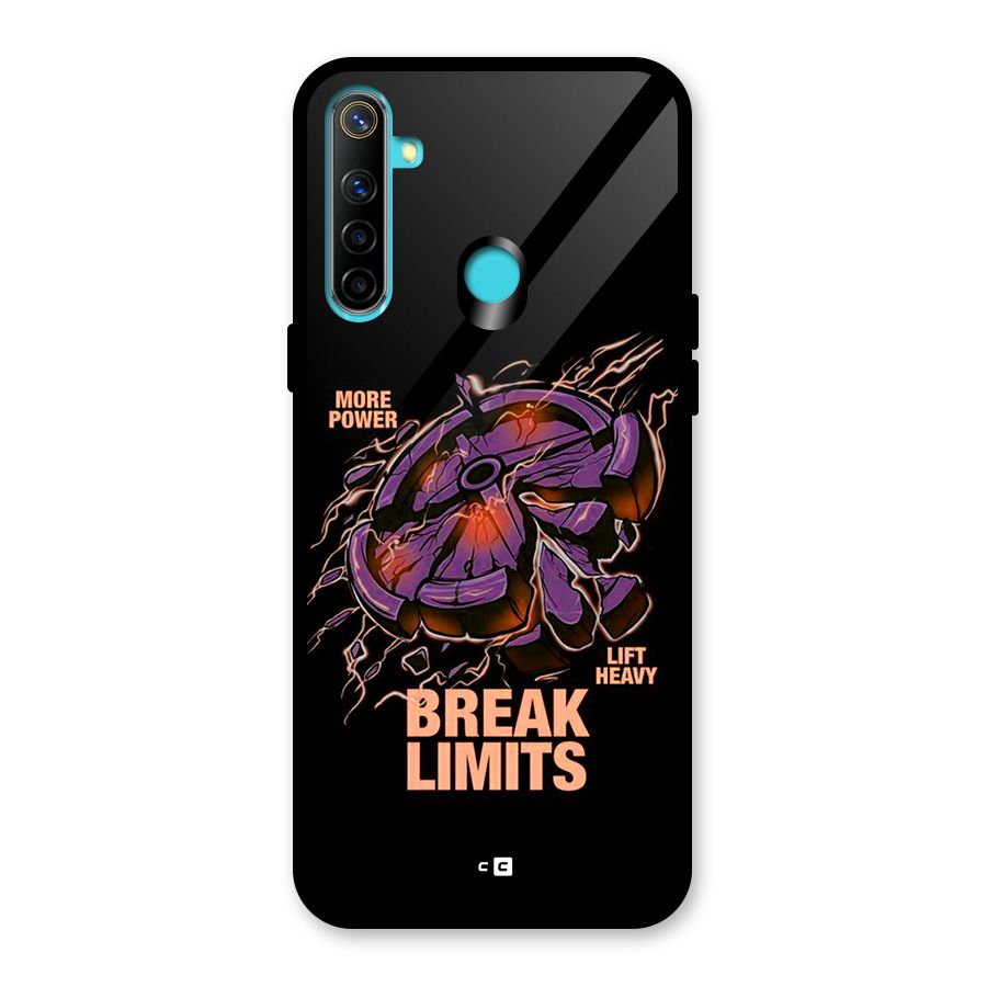 Break Limits Glass Back Case for Realme Narzo 10