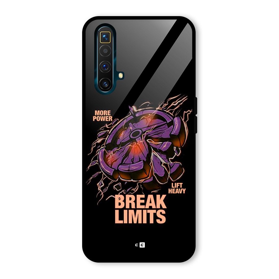 Break Limits Glass Back Case for Realme X3