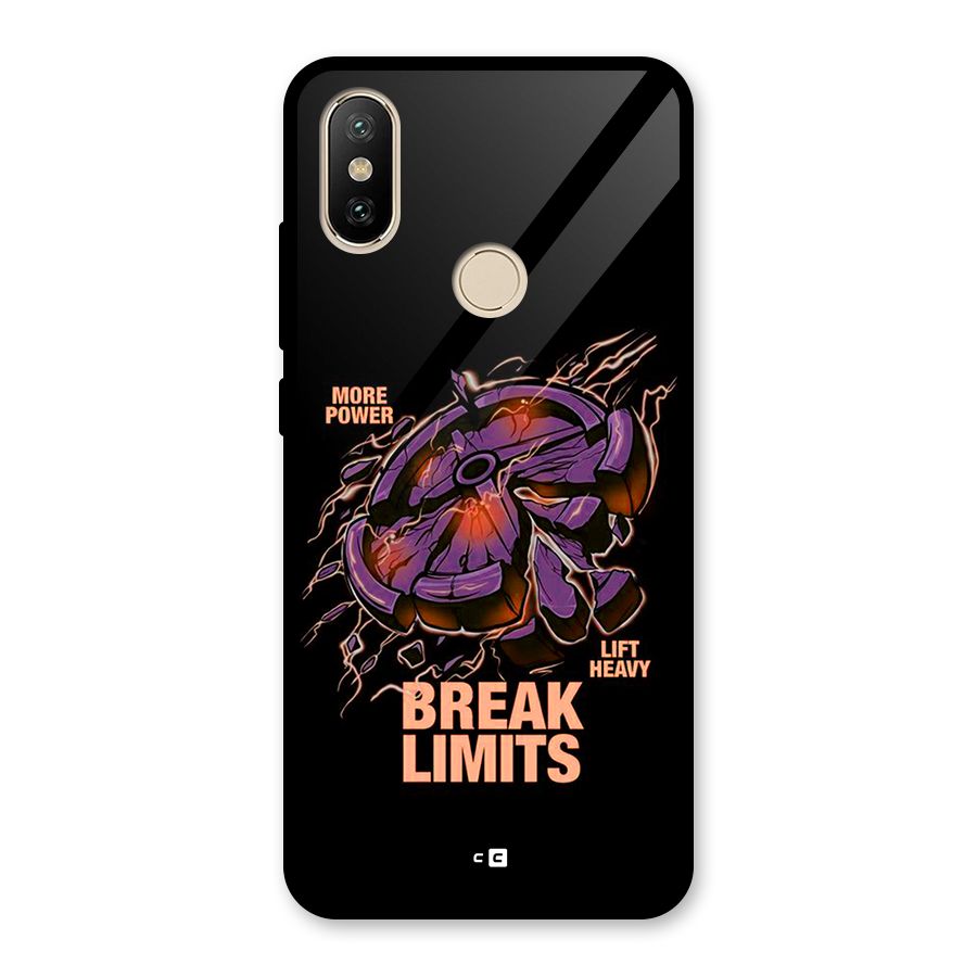 Break Limits Glass Back Case for Redmi A2