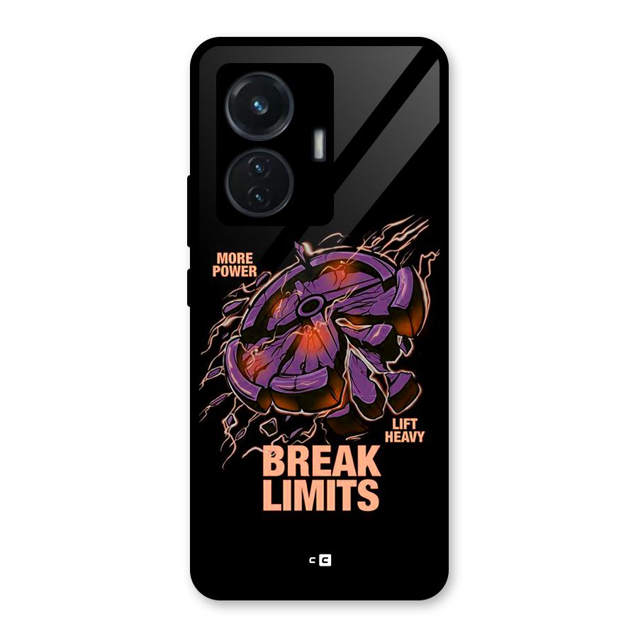 Break Limits Glass Back Case for Vivo T1 44W