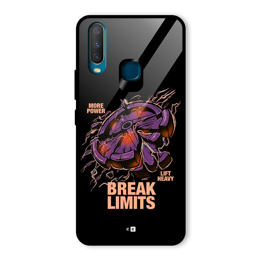 Break Limits Glass Back Case for Vivo U10