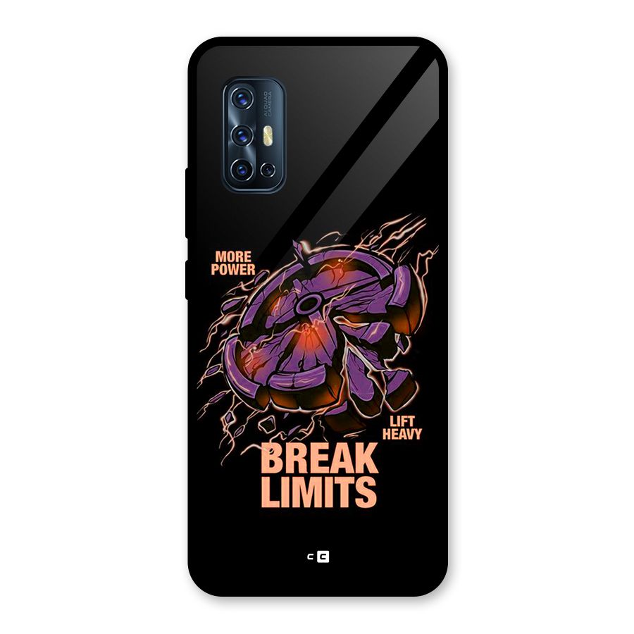 Break Limits Glass Back Case for Vivo V17