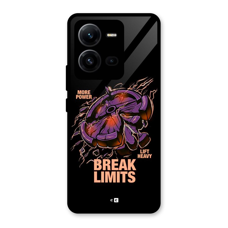 Break Limits Glass Back Case for Vivo V25