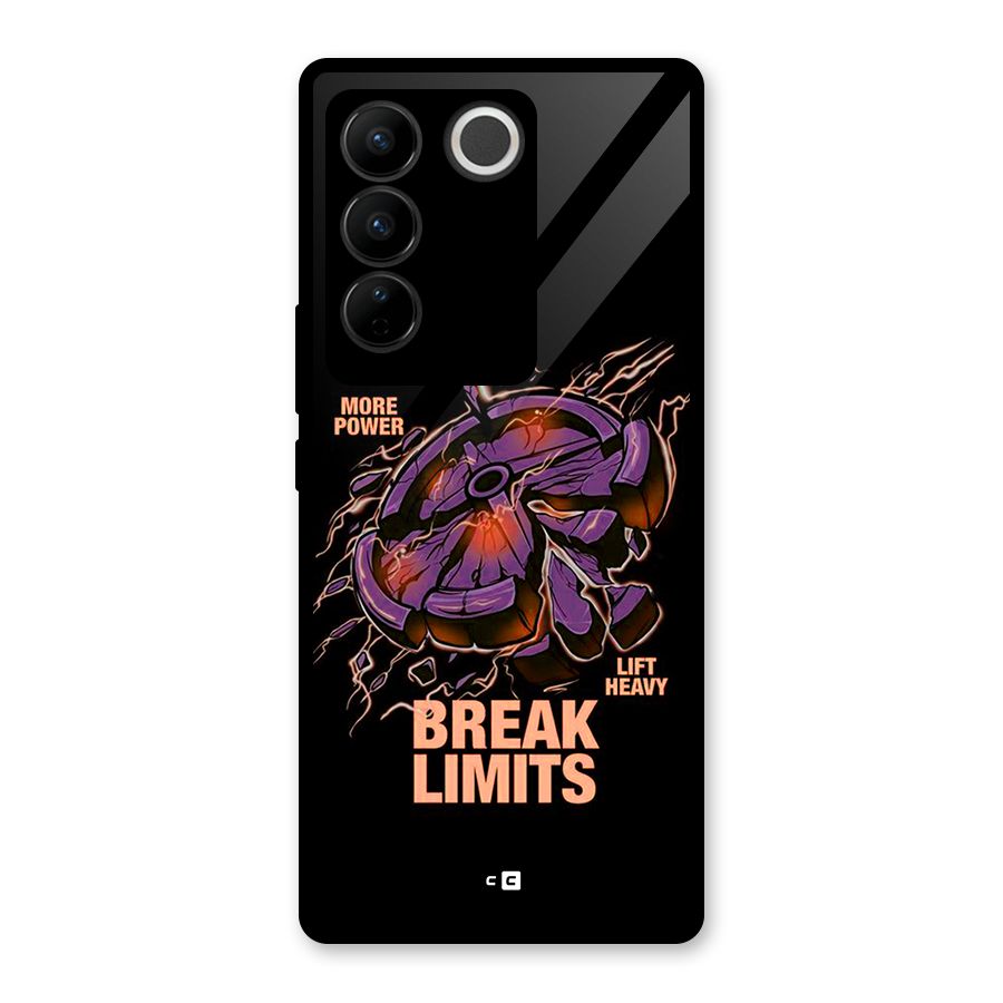Break Limits Glass Back Case for Vivo V27