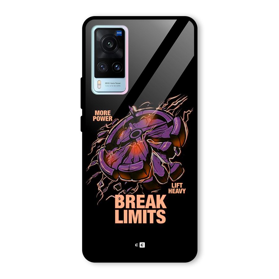 Break Limits Glass Back Case for Vivo X60