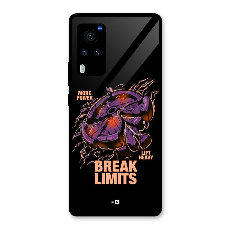 Break Limits Glass Back Case for Vivo X60 Pro