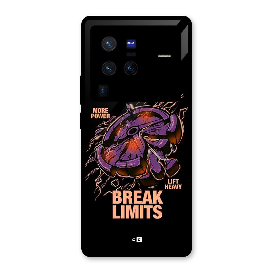 Break Limits Glass Back Case for Vivo X80 Pro